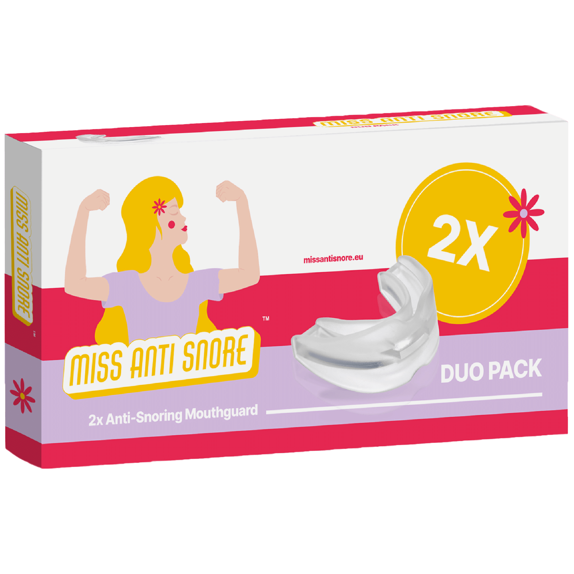 Miss Anti Snurk - De Anti Snurk Beugel voor - DUO PACK